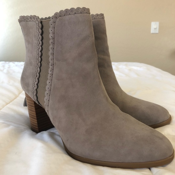 Adorable Suede Alex Marie Booties - Picture 2 of 4